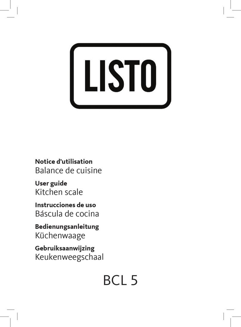 Listo BCL 5 User manual