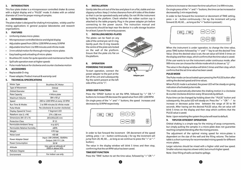 Neuation iSHAK QUATTRO NXT Operational manual