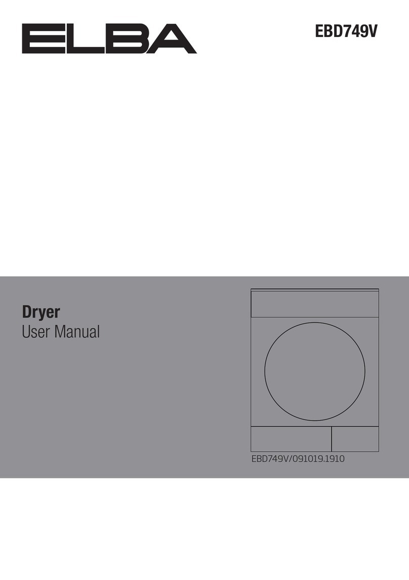 Elba EBD749V User manual