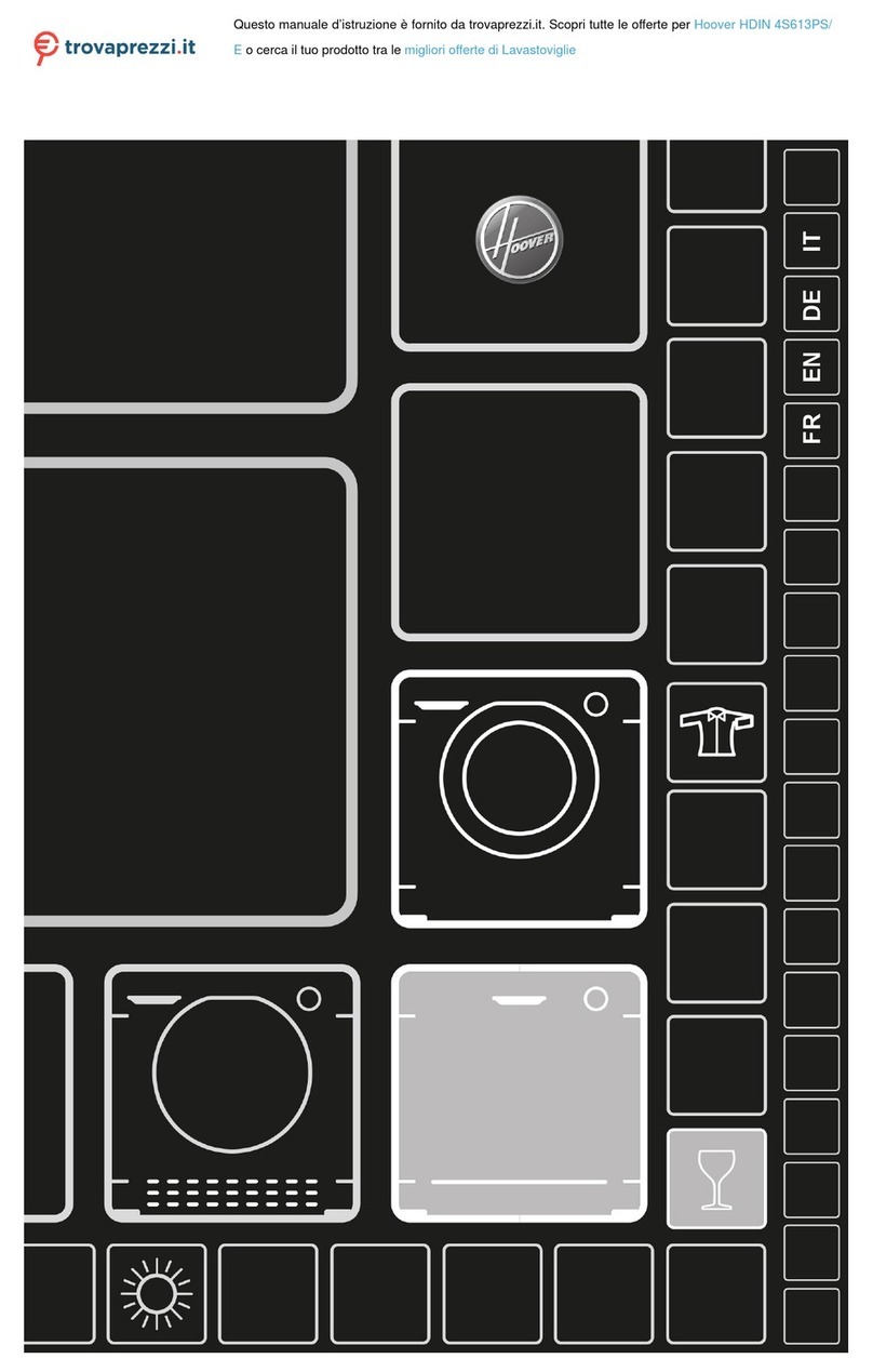 Hoover 4S613PS/E User manual