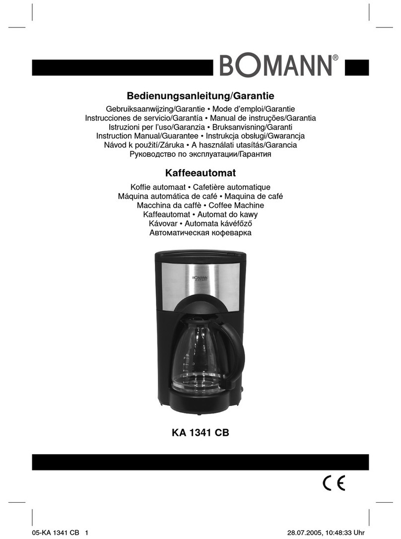 BOMANN KA 1341 CB User manual