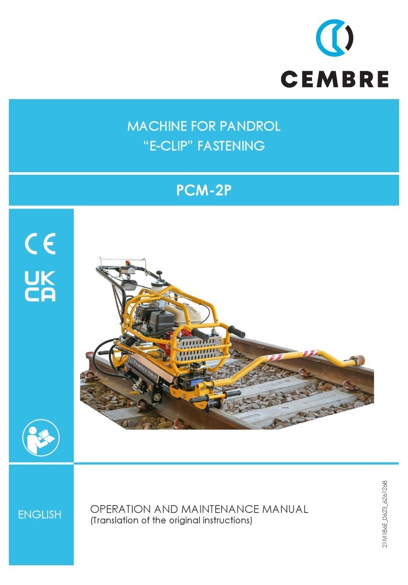 Cembre PCM-2P User manual