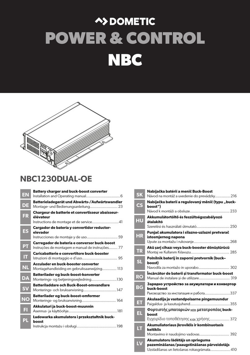 Dometic NBC Series User manual