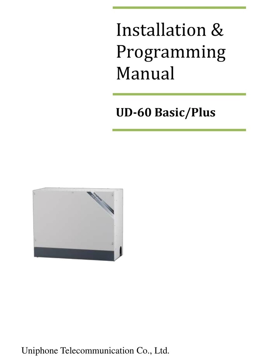 Uniphone UD-60 Basic Assembly instructions
