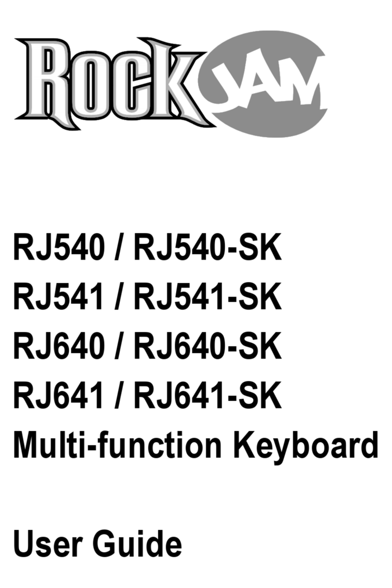 RockJam RJ540 User manual RockJam RJ540 User manual