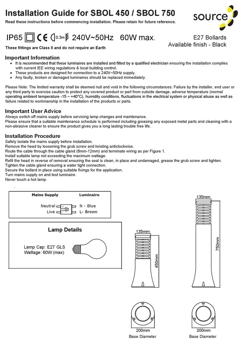 Source SBOL 450 User manual Source SBOL 450 User manual