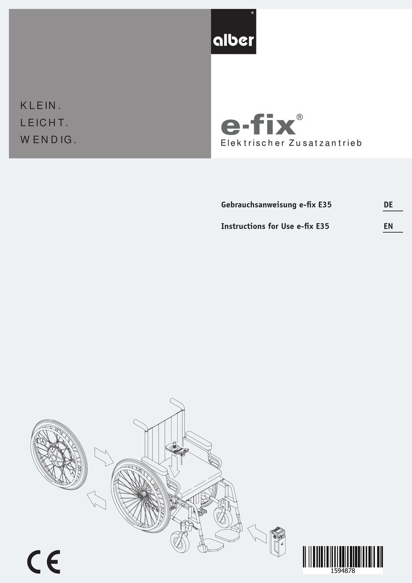 Alber e-fix E35 User manual Alber e-fix E35 User manual