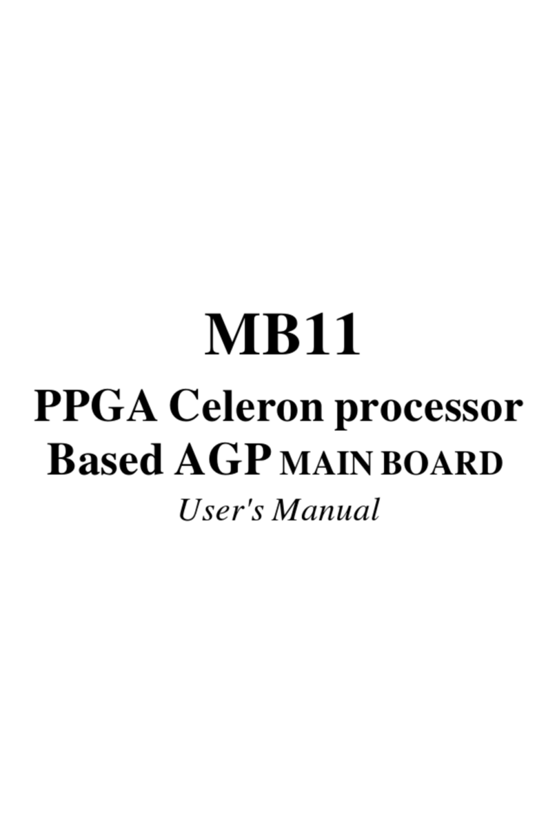 Shuttle MB11 User manual