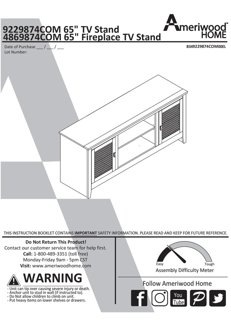 Ameriwood HOME 9229874COM User manual