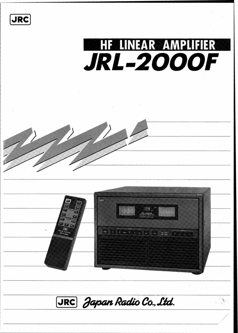 JRC JRL-2000F User manual