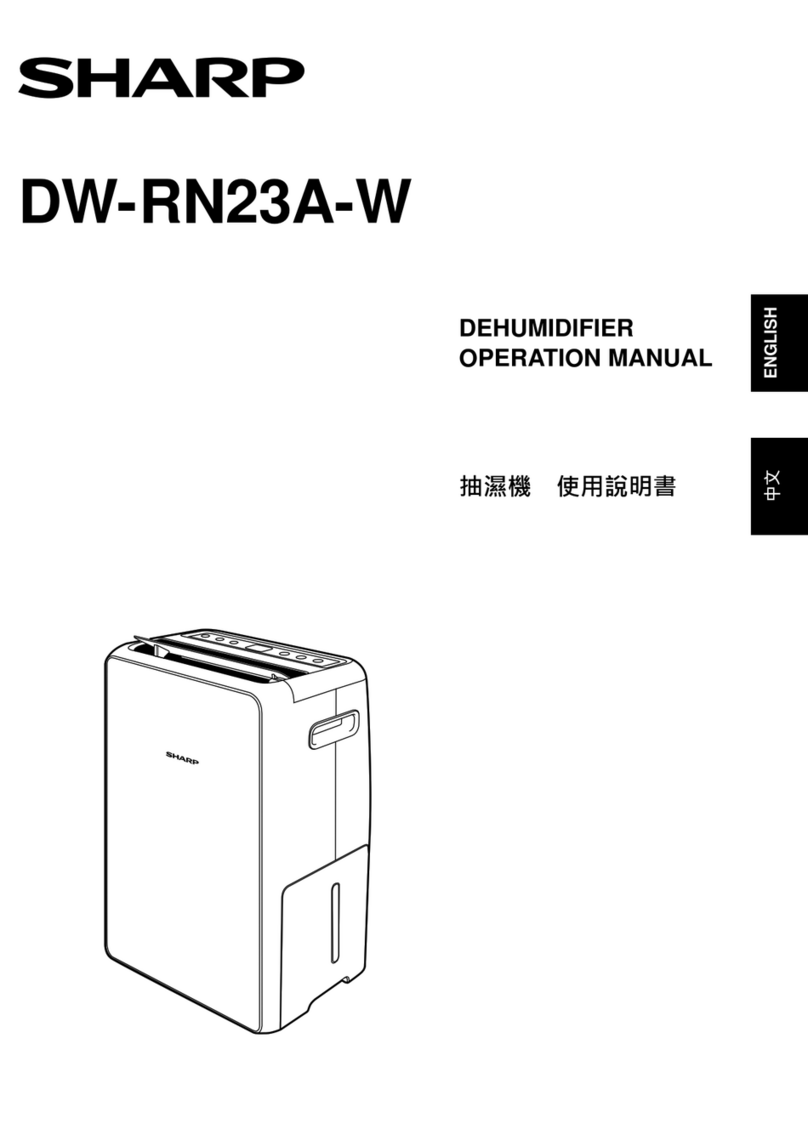 Sharp DW-RN23A-W User manual