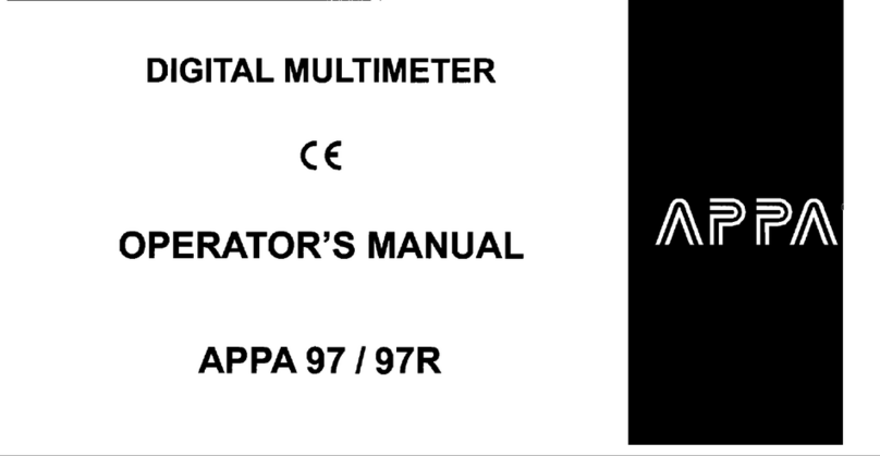 APPA 97 User manual