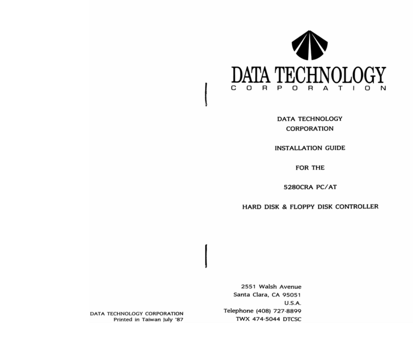 Data Technology 5280CRA User manual