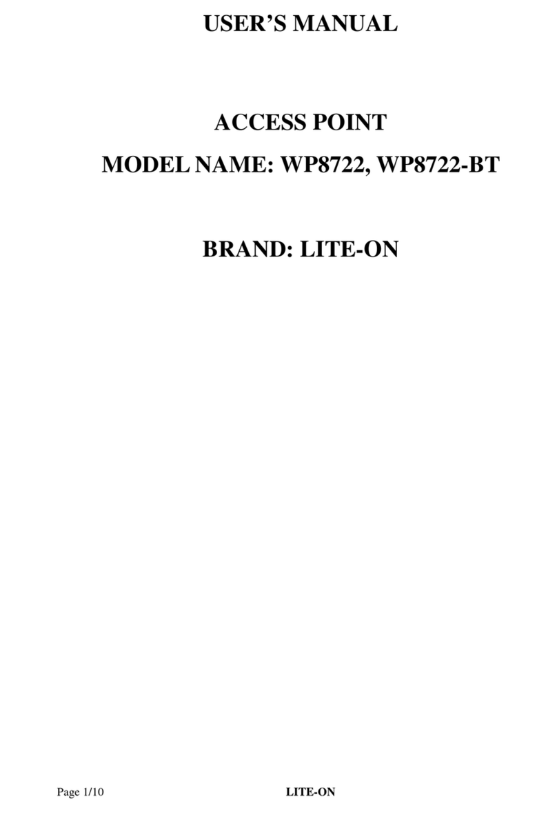 LiteOn WP8722 User manual