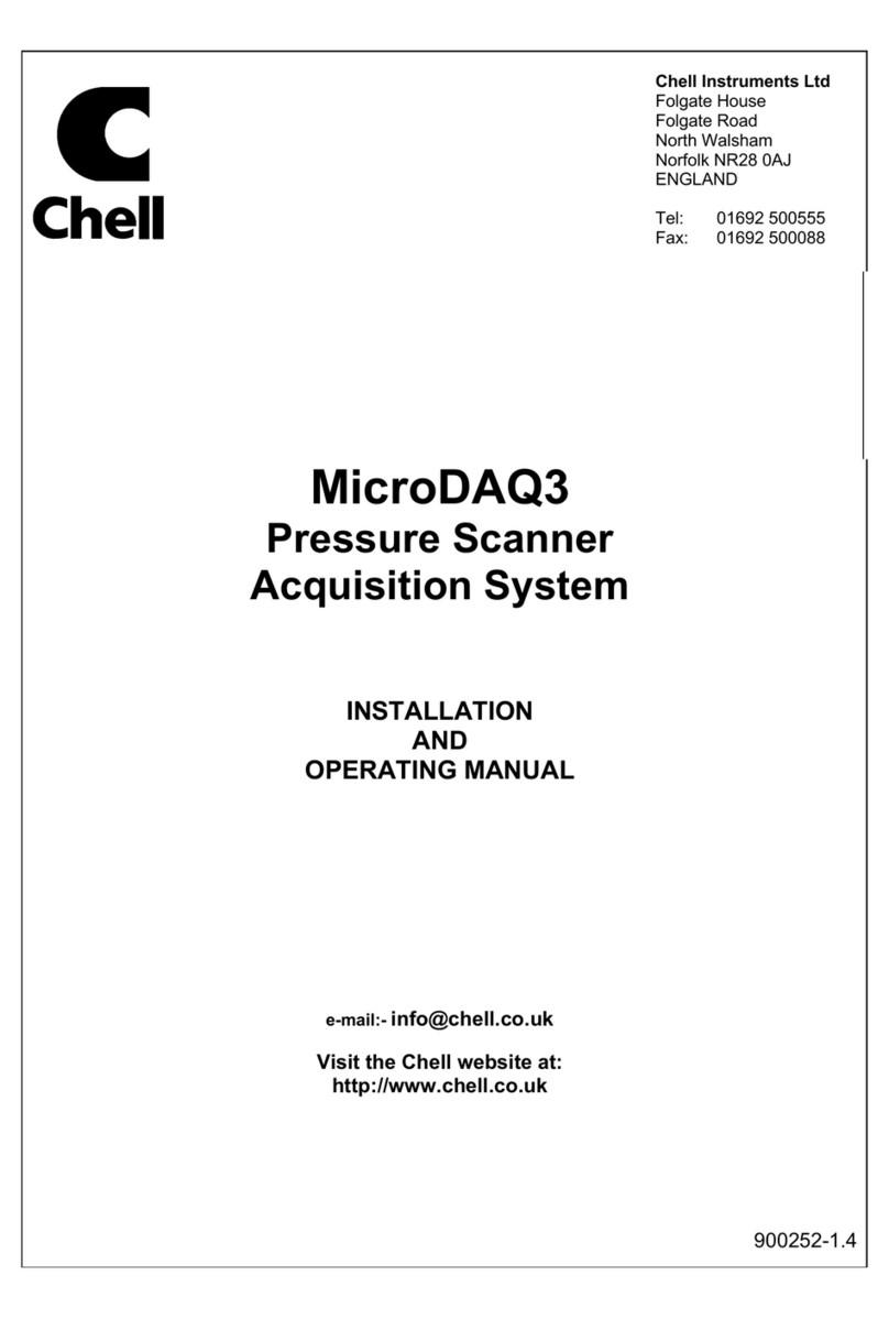 Chell MicroDAQ3 User manual