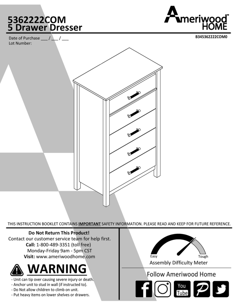 Ameriwood HOME 5362222COM User manual