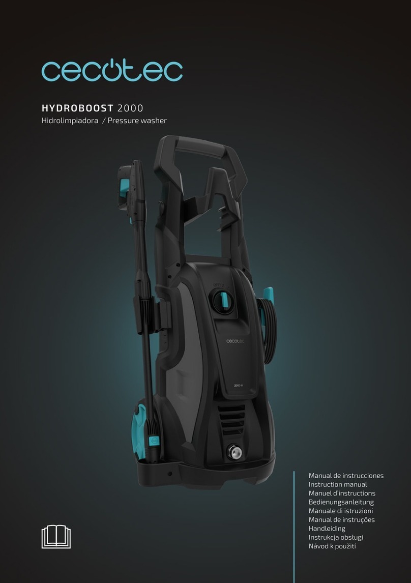 cecotec HYDROBOOST 2000 User manual