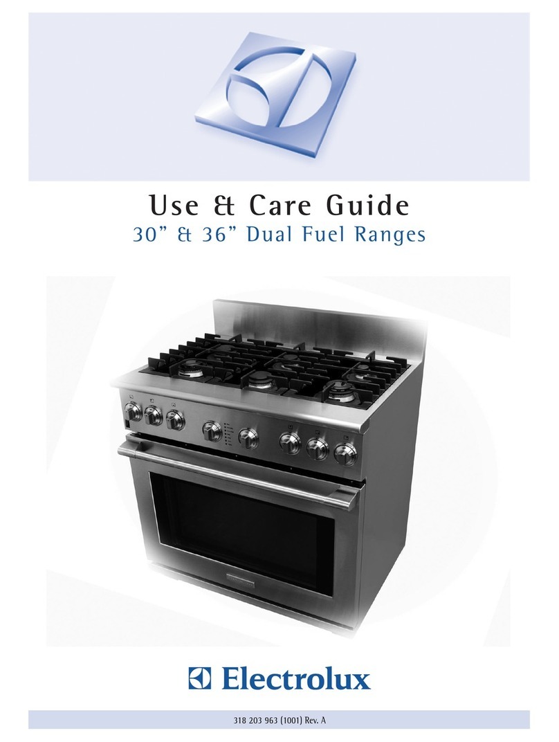 Electrolux E36GF76PPS User manual