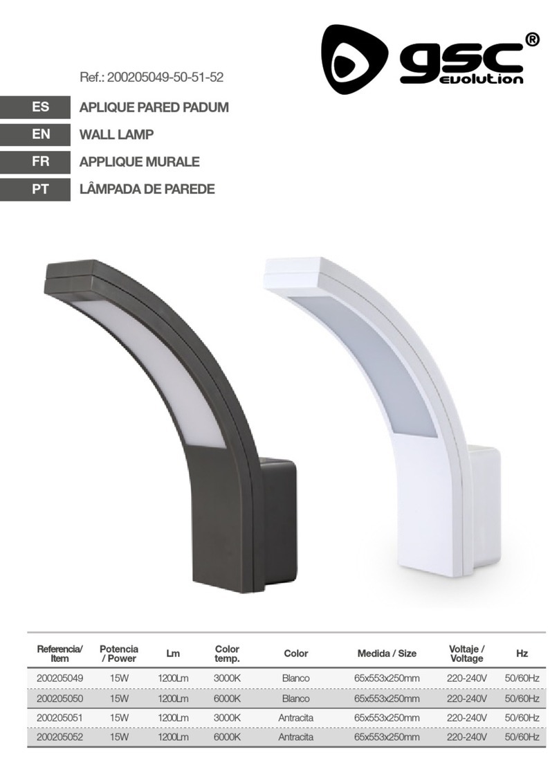 gsc evolution 200205049 User manual