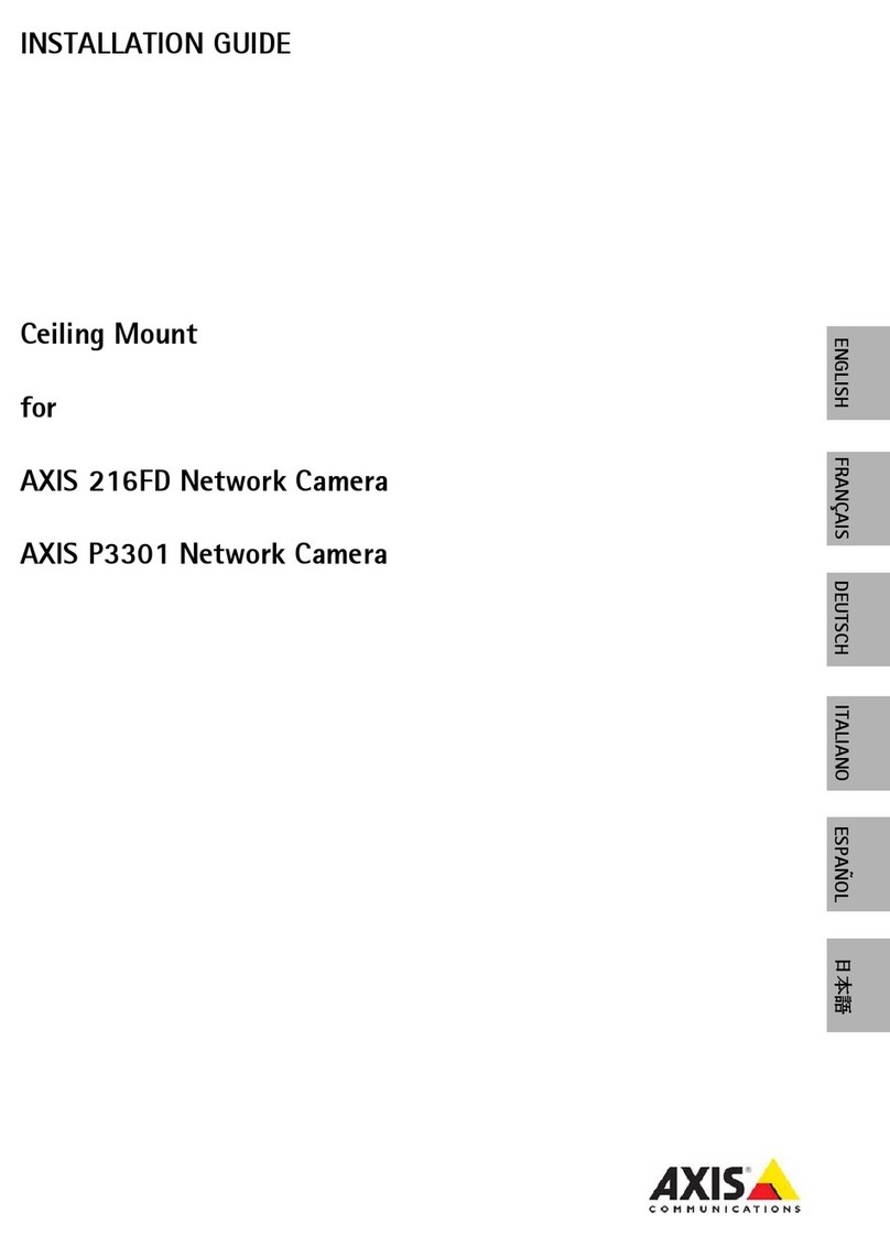 Axis Axis 216FD User manual
