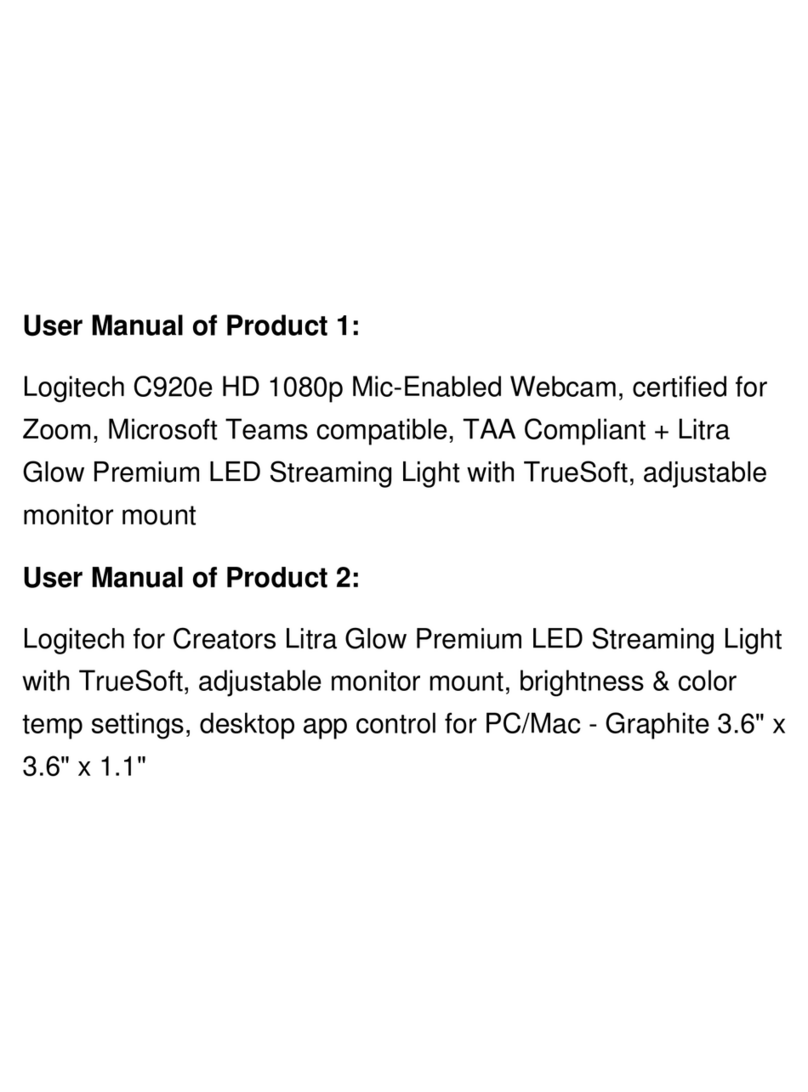 Logitech C920e Assembly Instructions