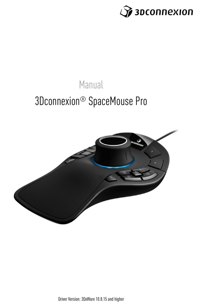 3DConnexion SpaceMouse Pro User manual