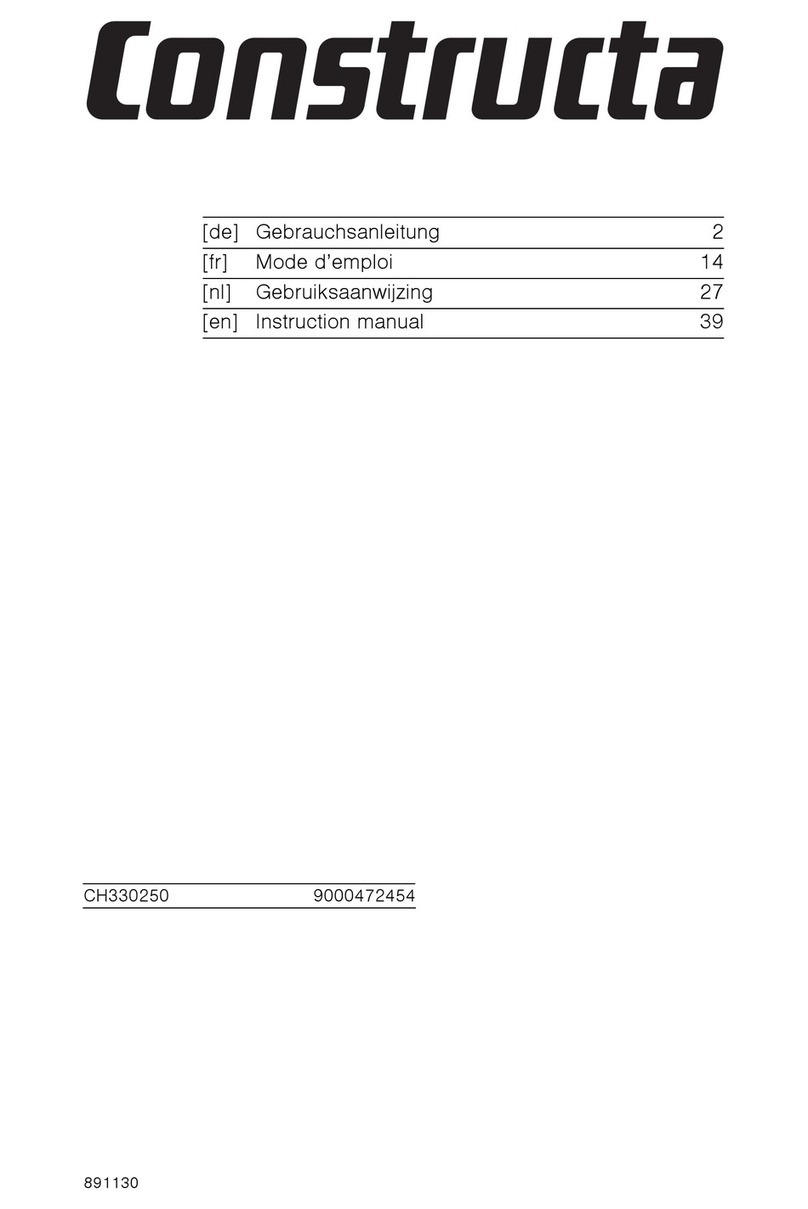 CONSTRUCTA CH330250 User manual