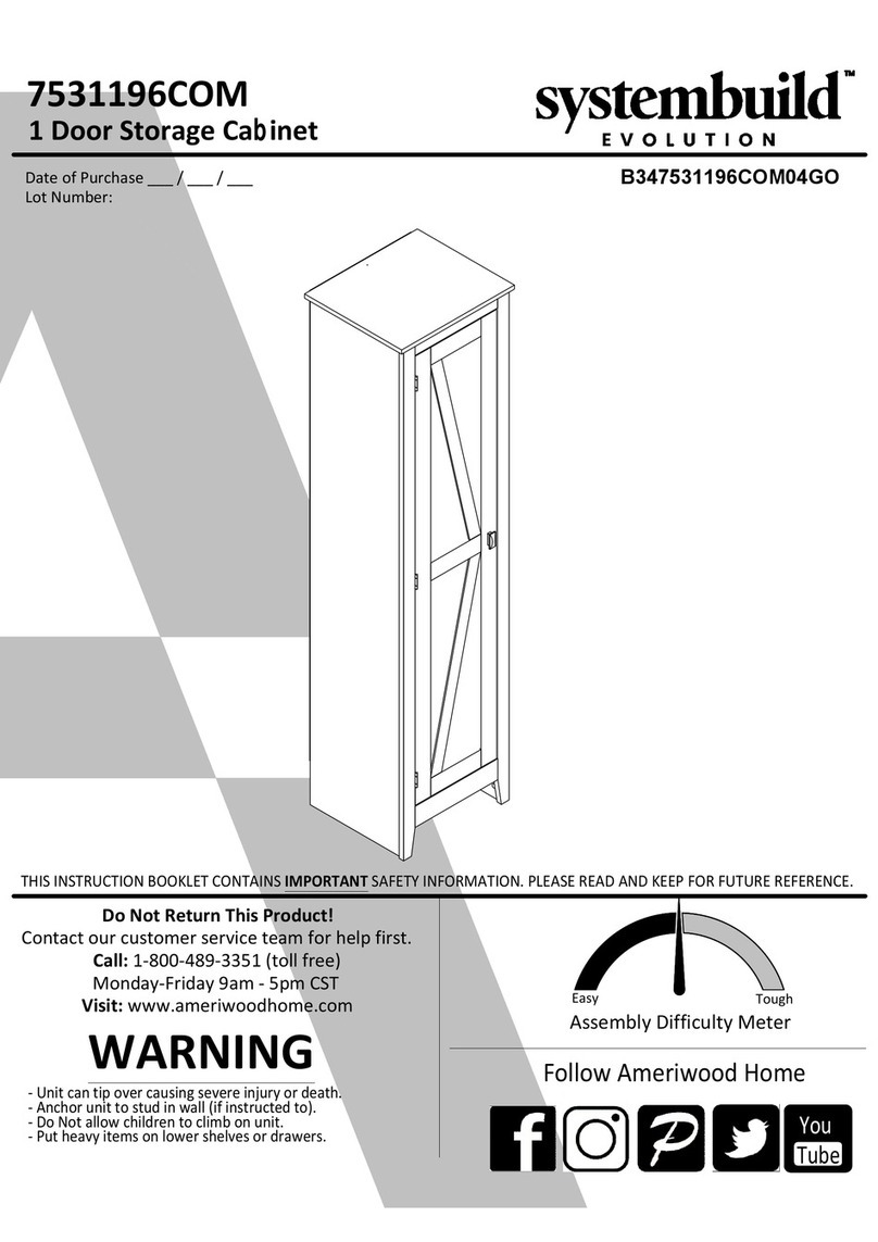 Systembuild Evolution 7531196COM User manual