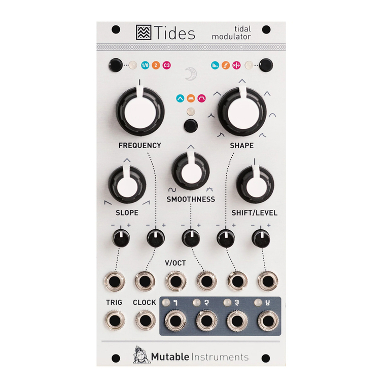 Mutable Instruments Tides User manual