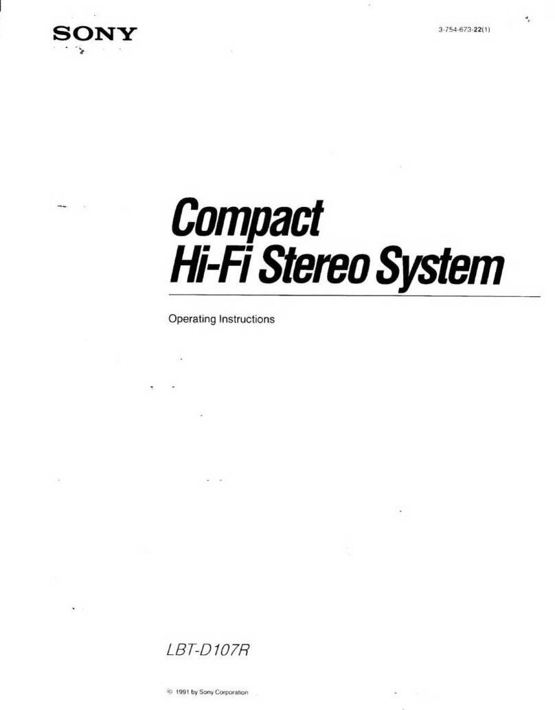 Sony LBT-D107R User manual