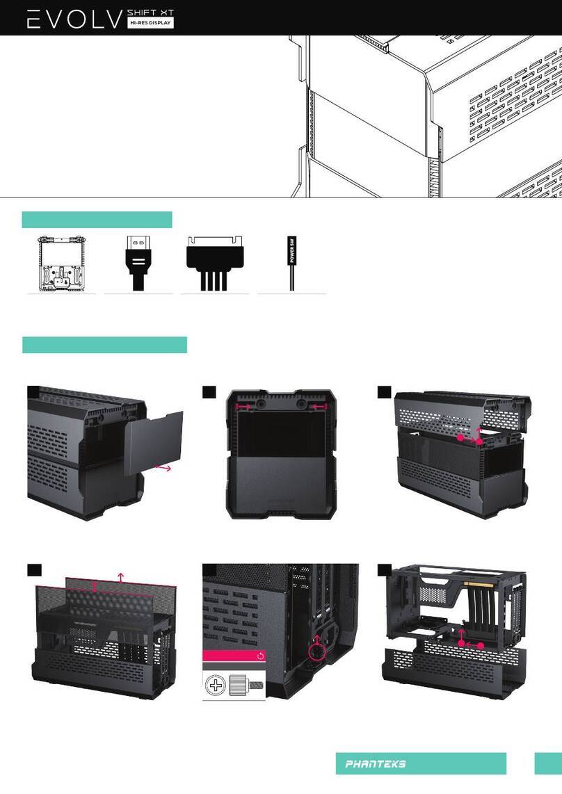 Phanteks Evolve Shift XT User manual