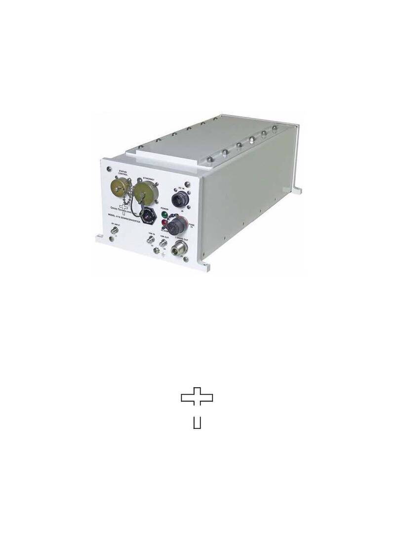 Cross Technologies 4116-31-2831 User manual