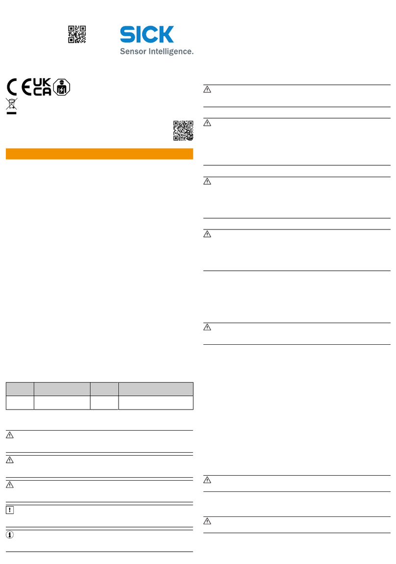 SICK ELS35 User manual