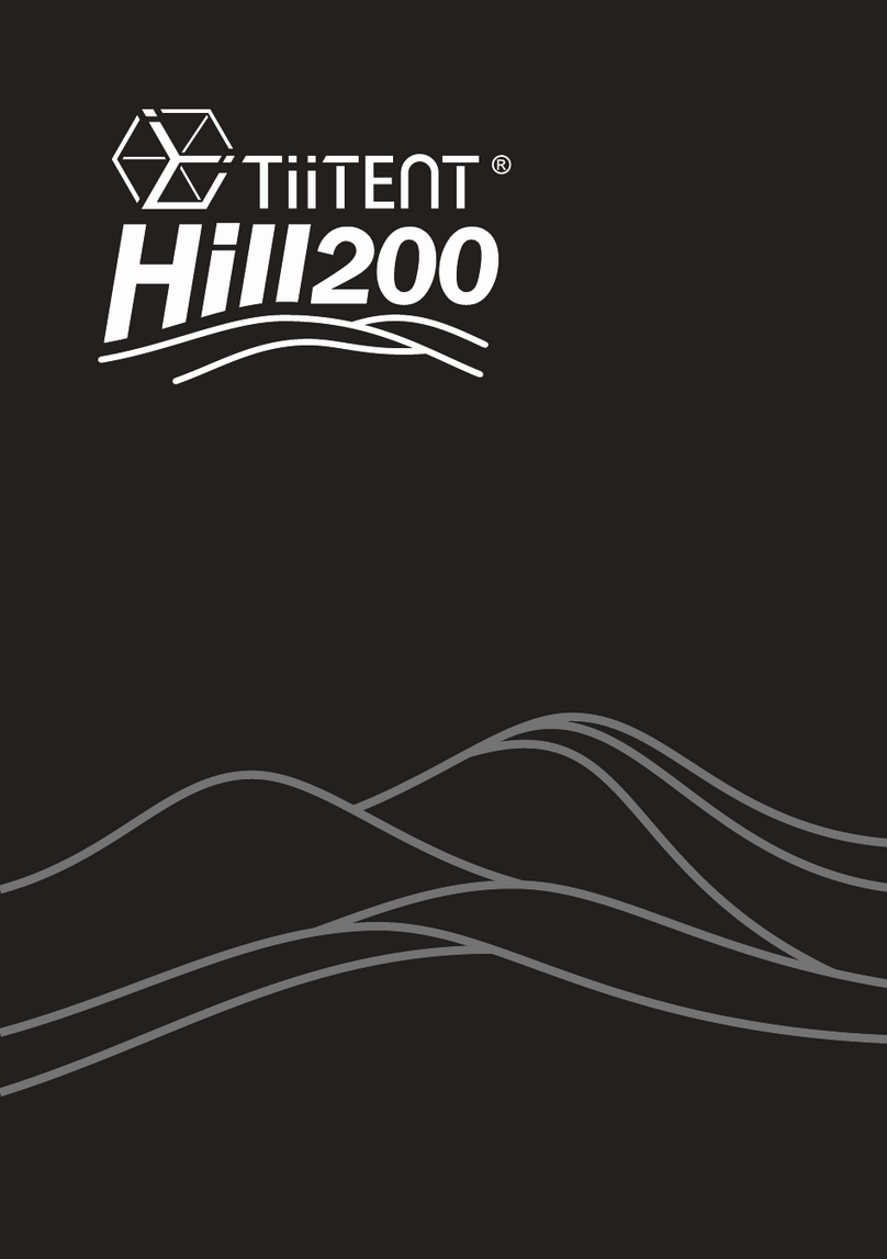 TiiTENT Hill200 User manual