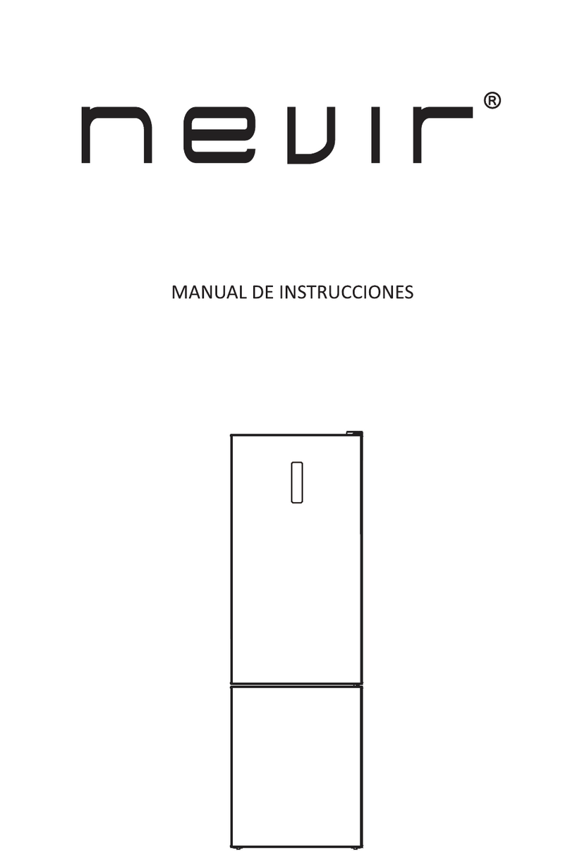 Nevir NVR-5606CTNFDE User manual