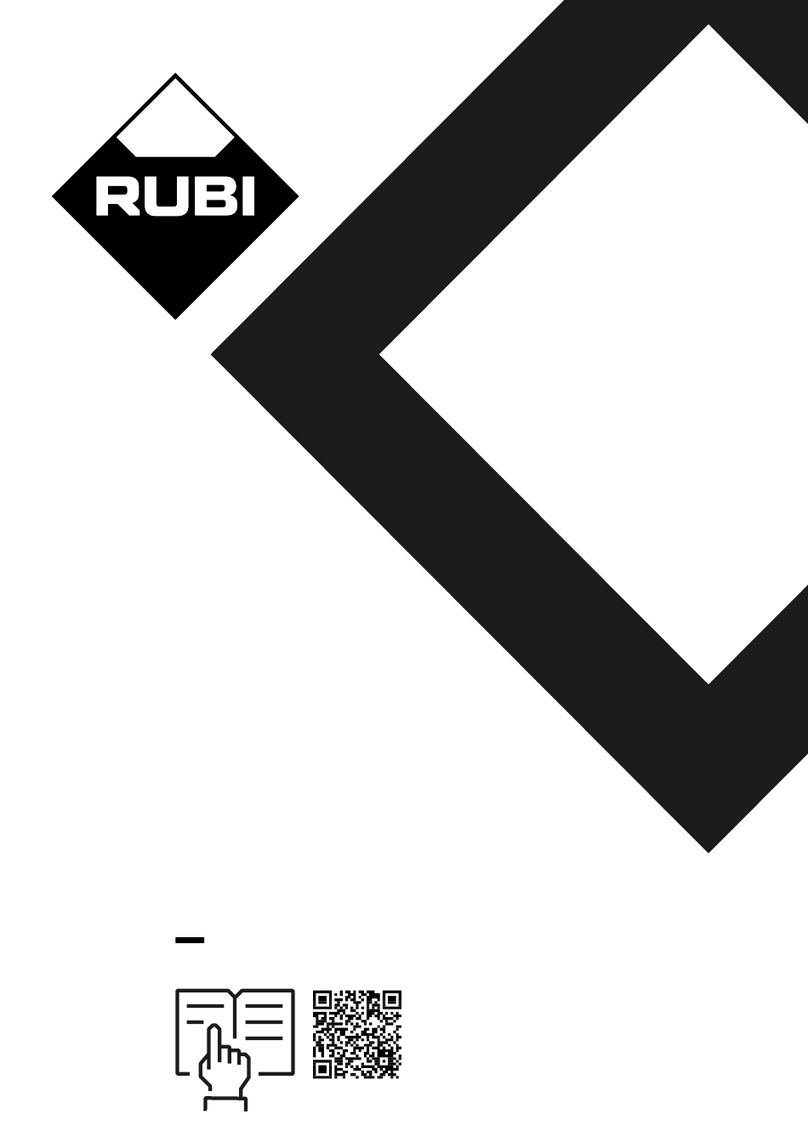 Rubi DC-250 User manual