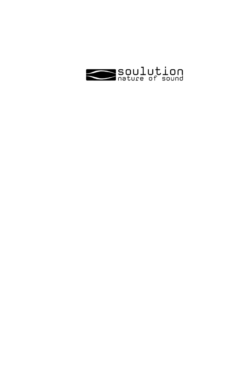 Soulution 727 User manual
