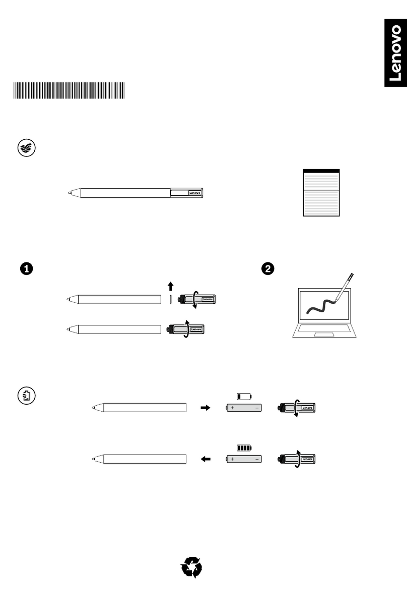 Lenovo USI Pen 2 User manual