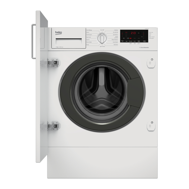 Beko WTIK86151F User manual