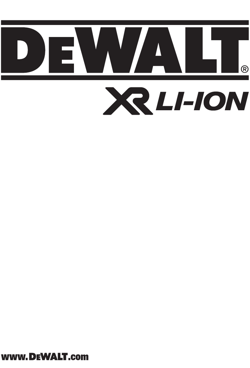 DeWalt DCD708 User manual