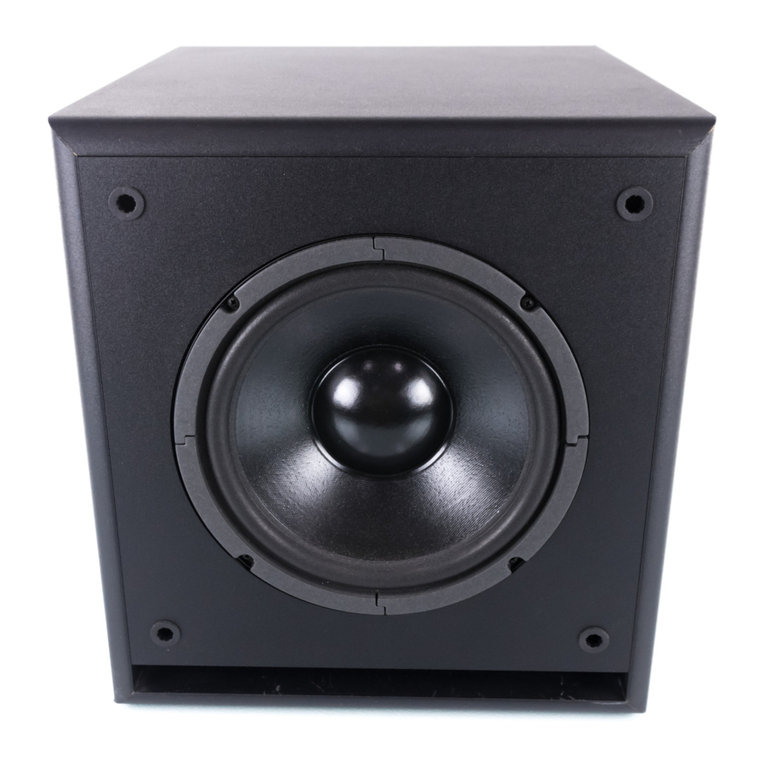 Velodyne CT-100 User manual Velodyne CT-100 User manual