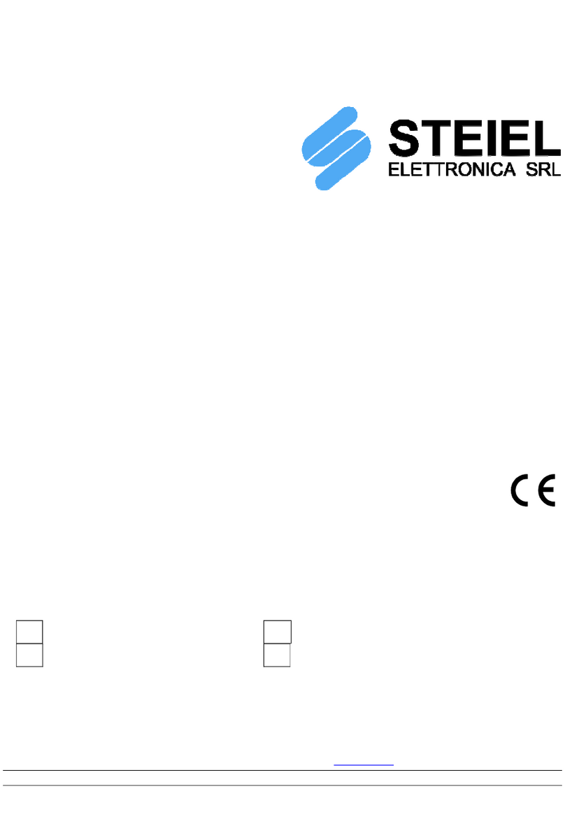 Steiel EF117 User manual