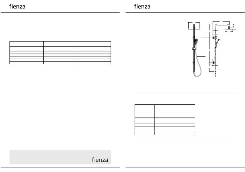 Fienza Tono 455116 User manual