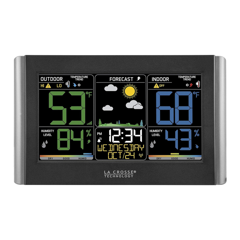 La Crosse Technology C85845 User manual La Crosse Technology C85845 User manual