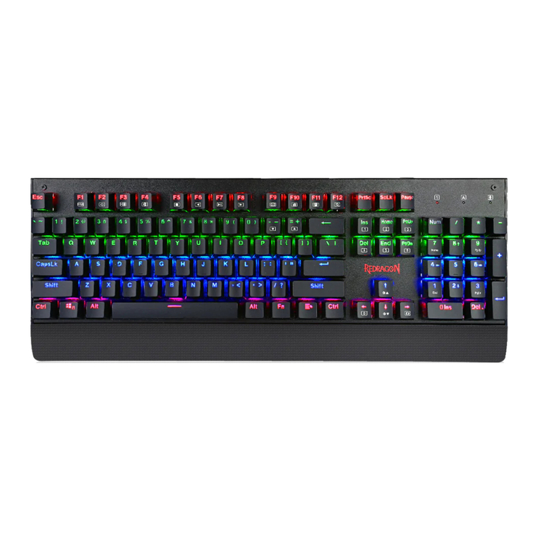 REDRAGON KALA K557 User manual