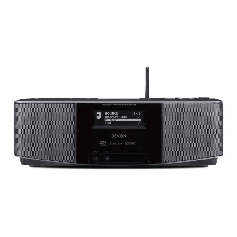 Denon S-32 User manual