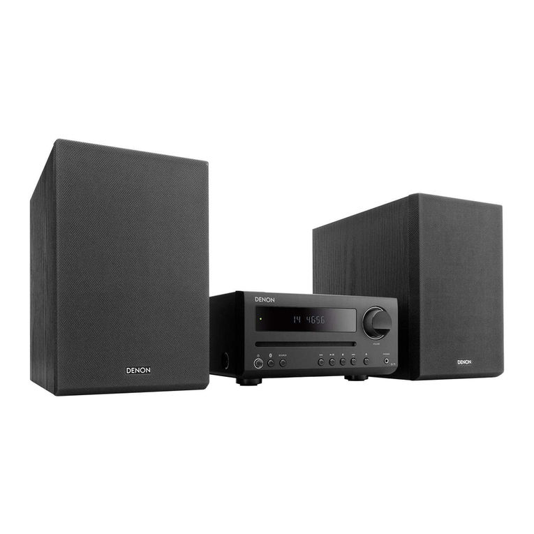 Denon D-T1 User manual