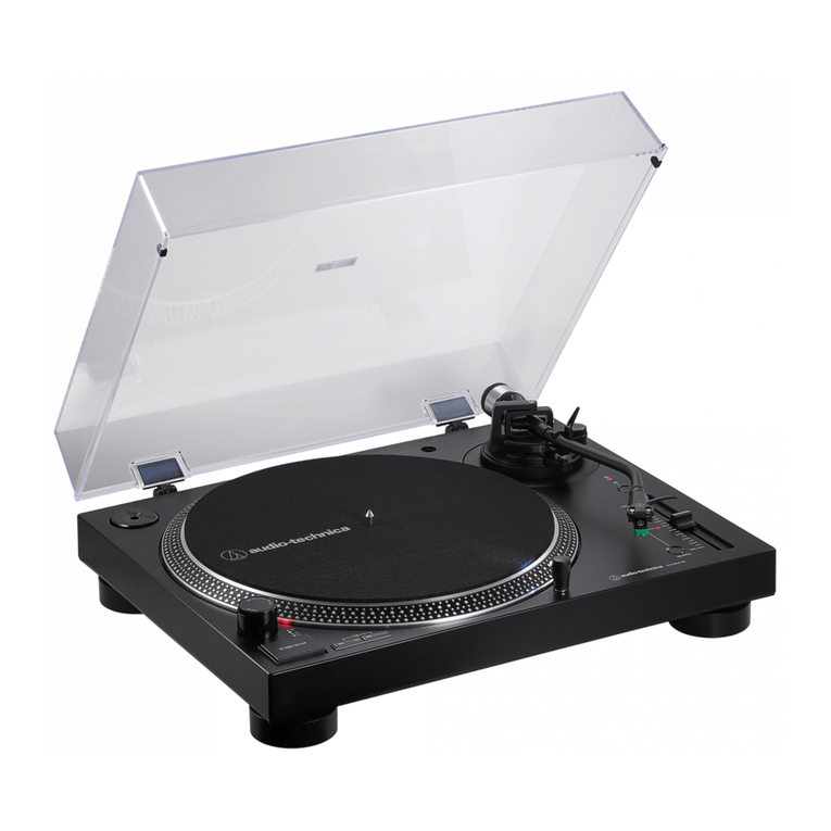Audio-Techica AT-LP120XBT-USB User manual
