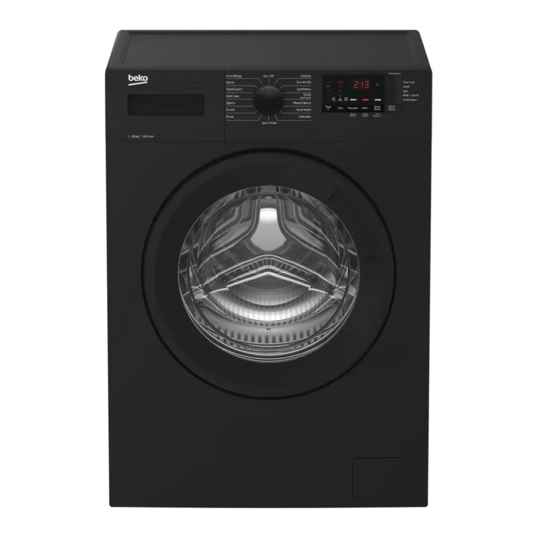 Beko WTK104121A User manual