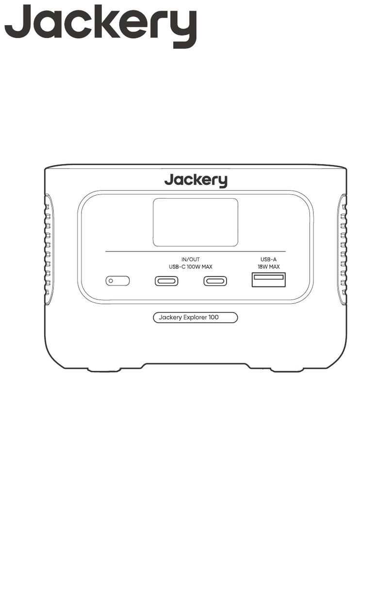 Jackery Explorer 100 Plus User manual